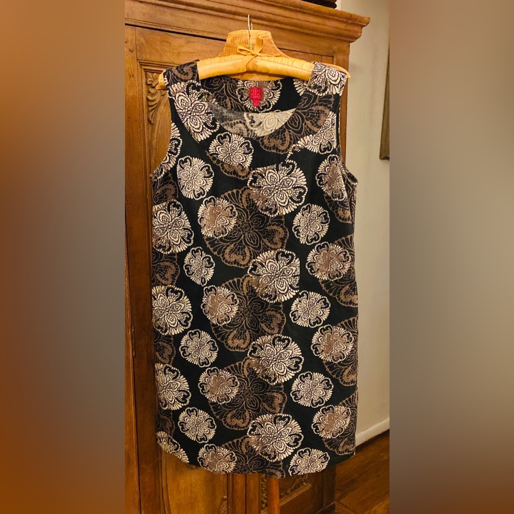 Women’s 212 Collection Linen Blend Dress, Size 14